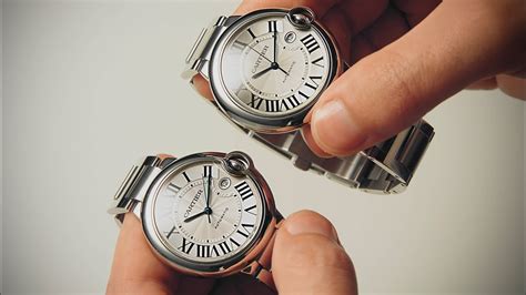 cartier santos 100 fake vs real|cartier watch authenticity check.